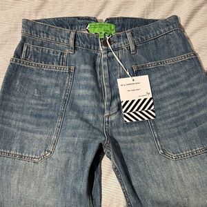 Free People Light Blue Relaxed Jeans